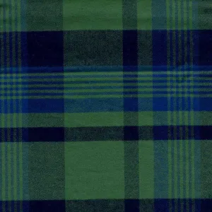 Flannel Swatch - GMF1 - Royal Navy & Green