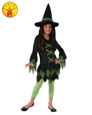 Girls Costume - Lime Witch