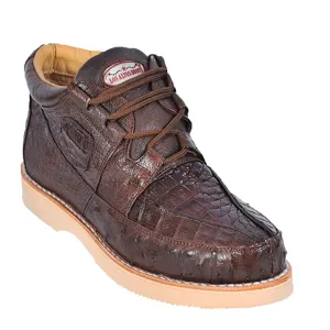 Men's Los Altos Caiman and Ostrich Skin Shoe ZA050207