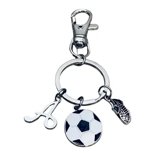 Personalized Soccer Ball & Cleat Keychain