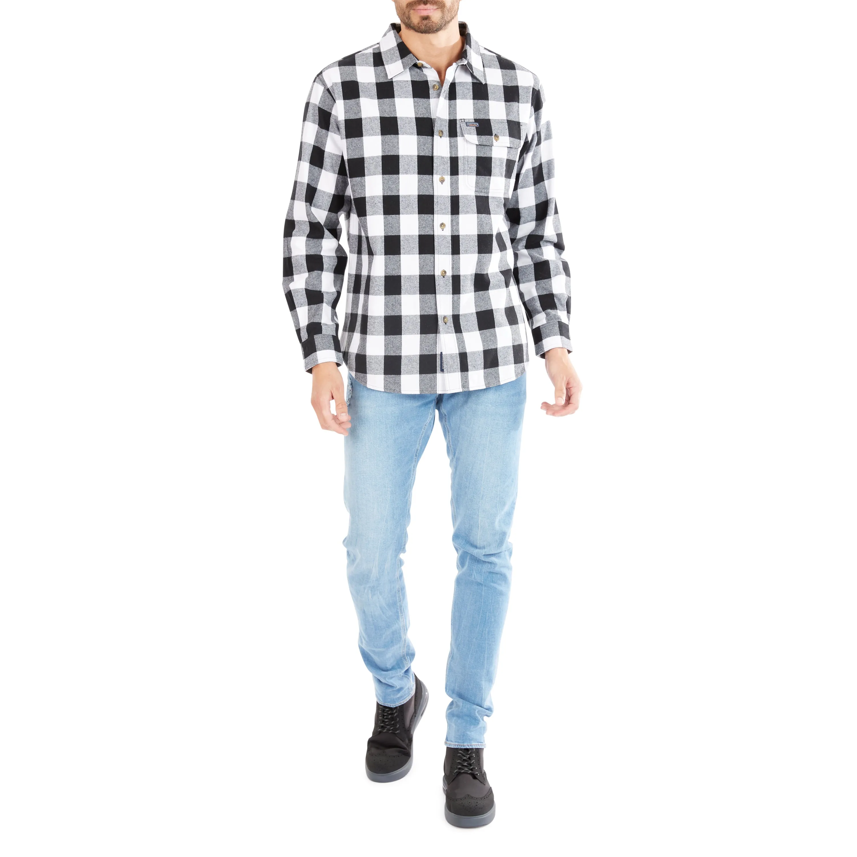 POCKET FLANNEL SHIRT