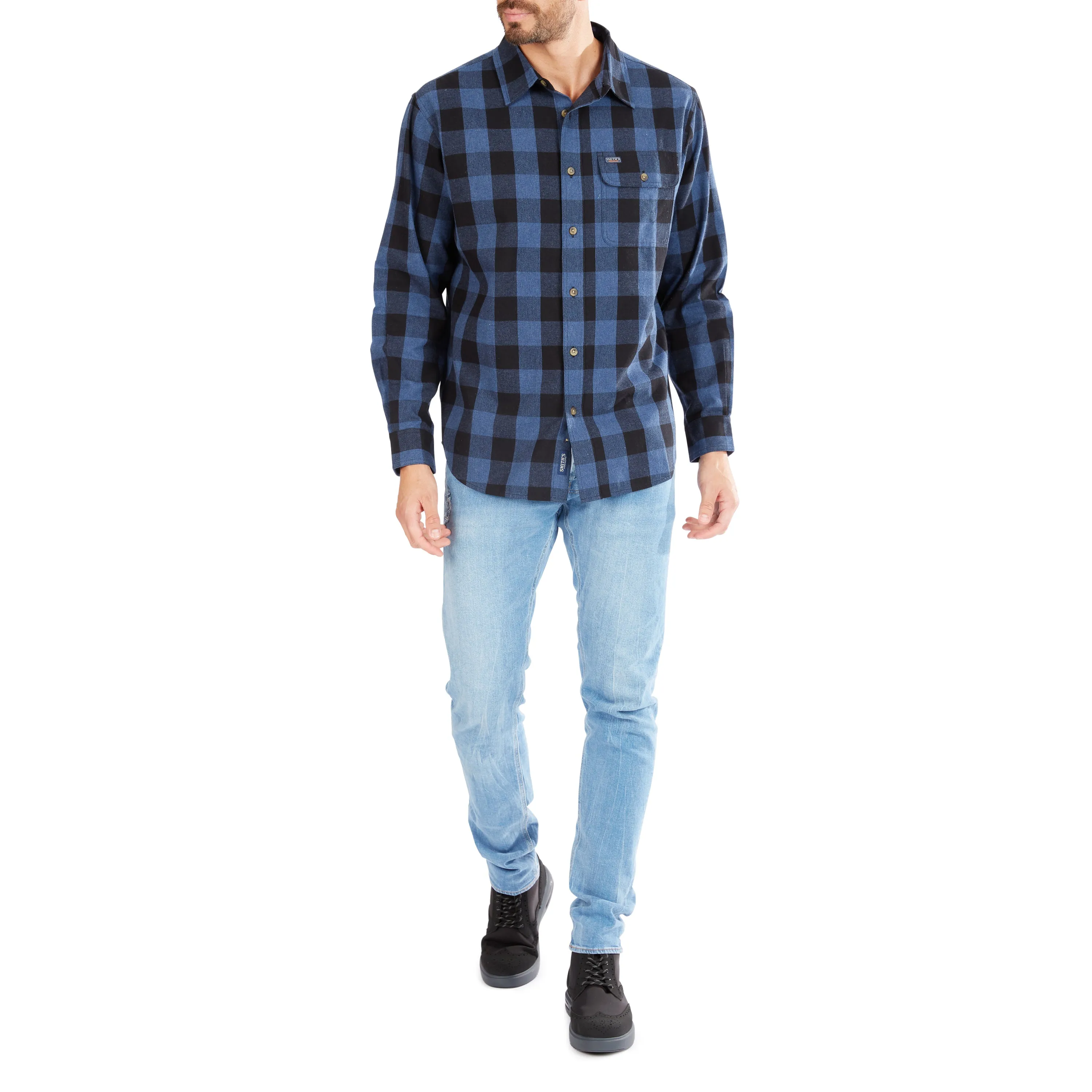 POCKET FLANNEL SHIRT