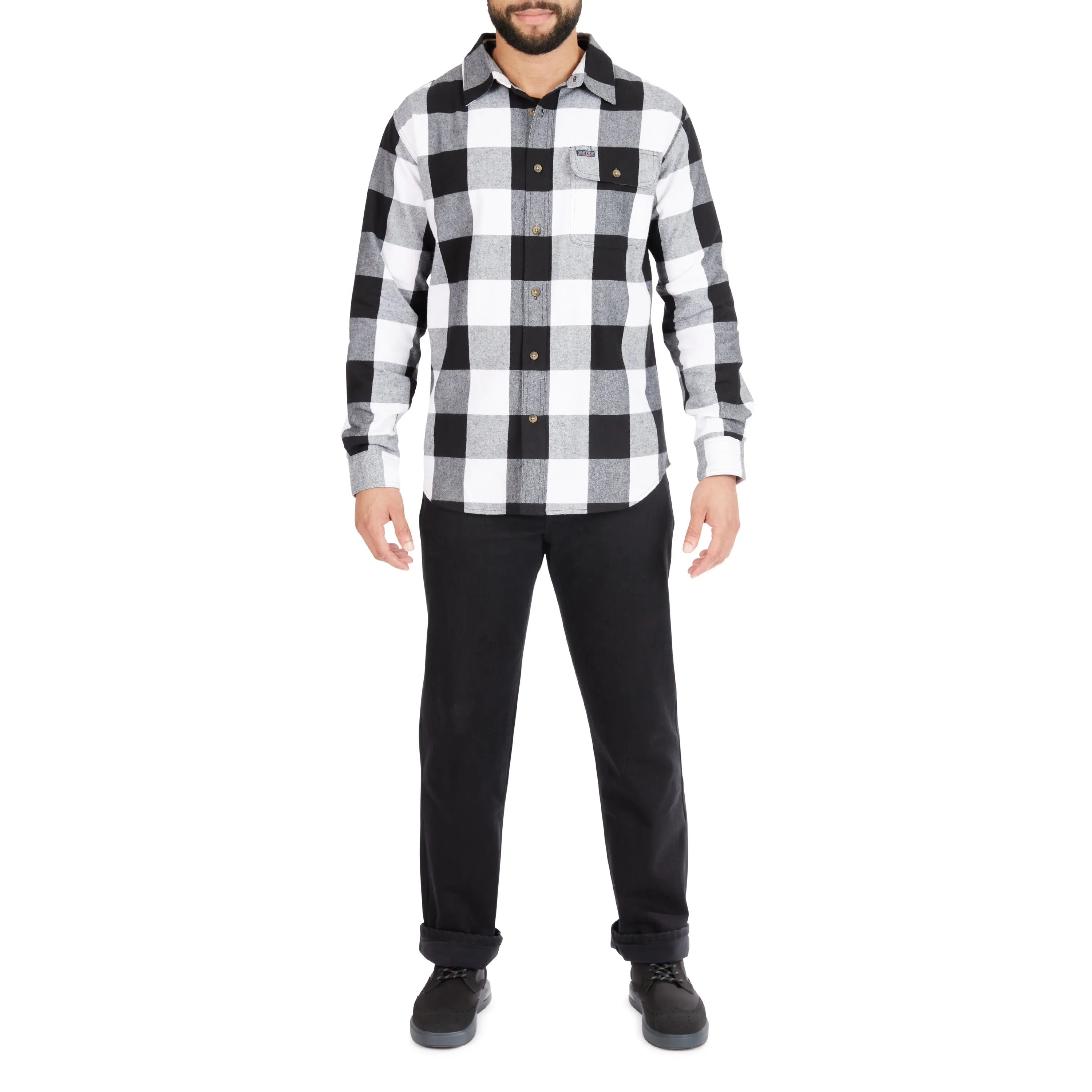 POCKET FLANNEL SHIRT