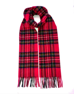 Royal Stewart Lambswool Check Scarf