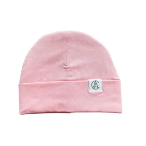 Satin Lined Jersey Beanie-Bubblegum