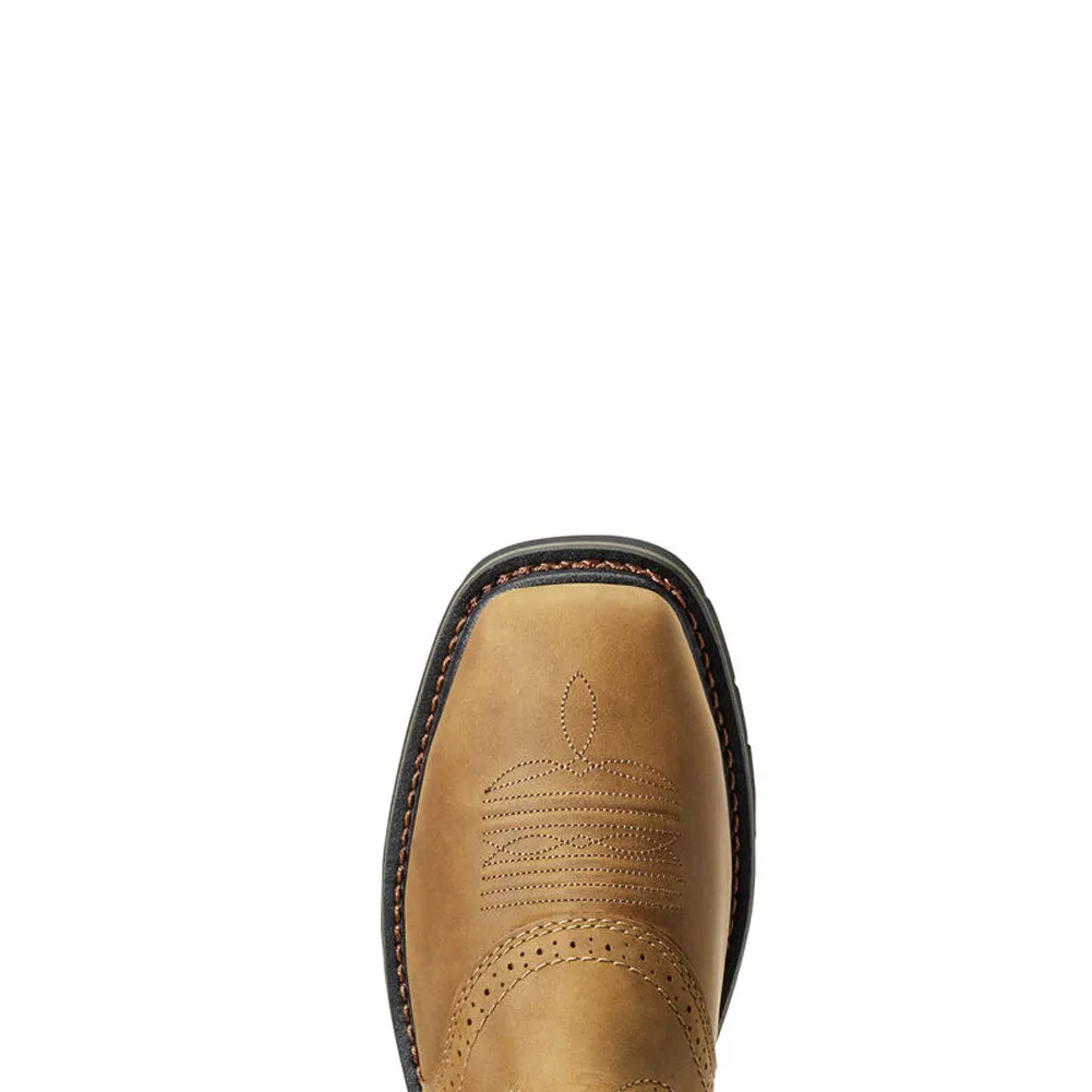 Sierra Wide Square Toe in Aged Bark by Ariat