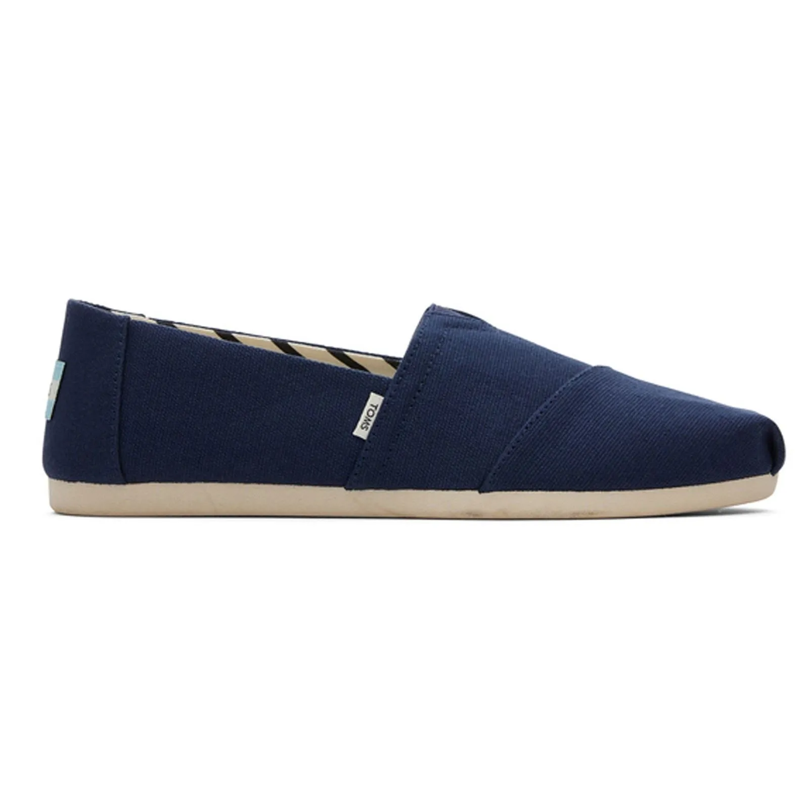 TOMS Alpargata 100% Cotton Women's Navy Espadrilles