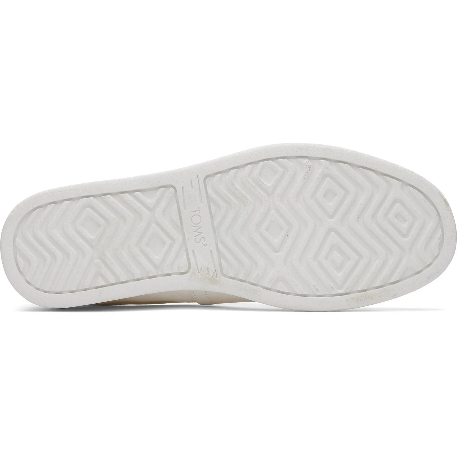 TOMS Alpargata Forward 100% Cotton Men's White Espadrilles