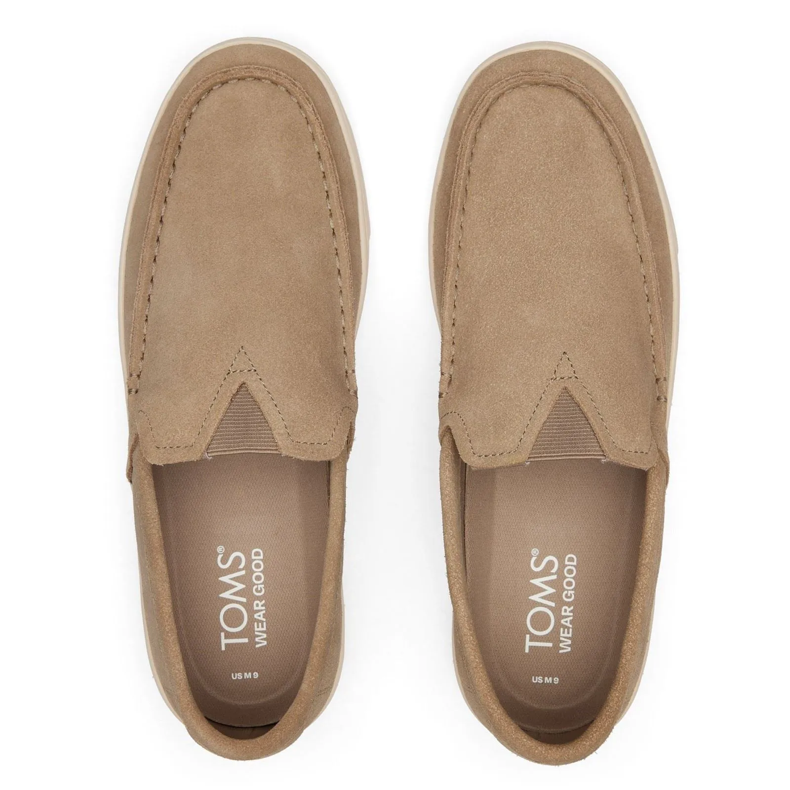 TOMS TRVL Lite 100% Cow Men's Dune Espadrilles