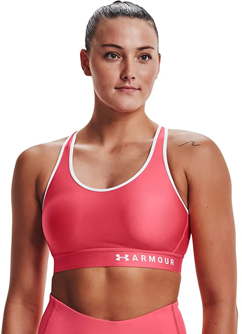 Under Armour Women's Armour Mid Keyhole Sports Bra