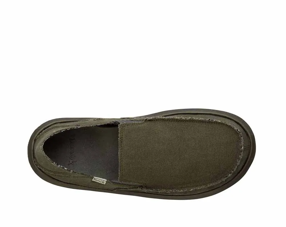 Vagabond St Hemp in Army by Sanuk