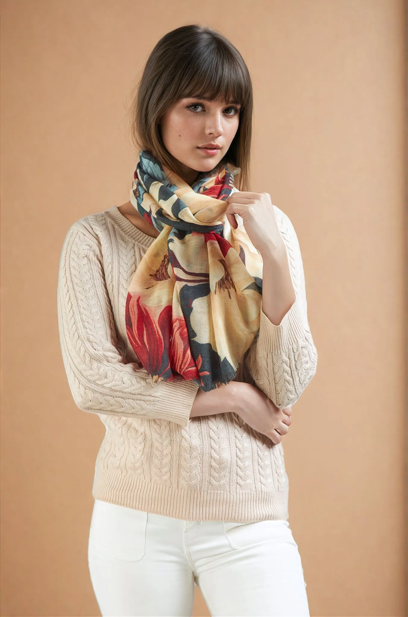 Zoya Merino Wool Scarf